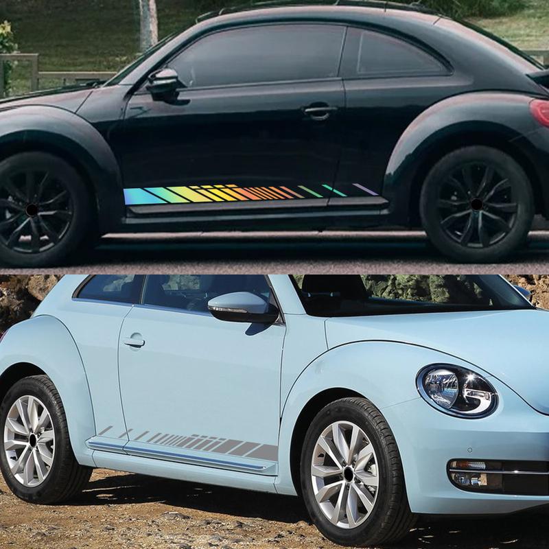Car Door Side Stripes Sticker for Volkswagen VW Beetle Hatchback Cabriolet A5 Racing Sport Decor Decal Vinyl Cover Accessories