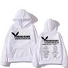 Ariana Grande Hoodie for Autumn/Winter Gothic Comfortable Sweatshirts Long-sleeved Hip Hop Clothes Sudaderas Hooded Punk Hoody