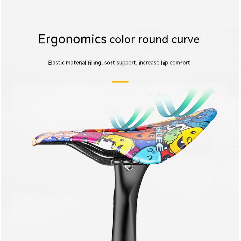 Велосипедное седло MTB для горного шоссейного велосипеда, седло из искусственной кожи с гелем, удобное ударопрочное велосипедное седло