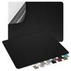 Patchs de réparation de canapé   2 Pièces 20x28 cm Noir Auto-adhésifs Colle Forte Tissu pour Canapés Sièges de Voiture Meubles