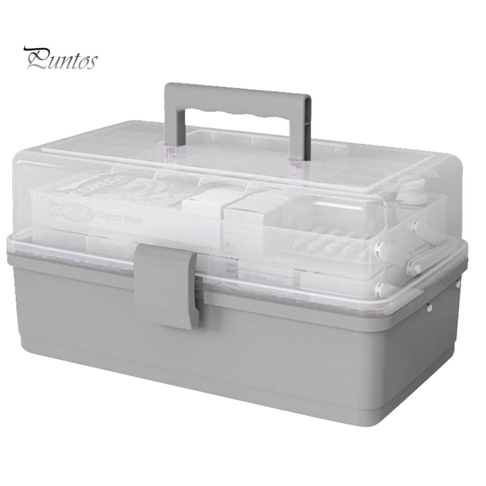 Домашняя косметика, аптечка для хранения лекарств, пластиковый портативный ящик для хранения лекарств