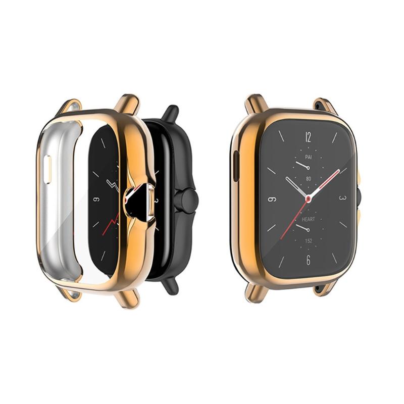 Совместимо с Huami Amazfit GTS2 для Чехол Прочный Защитное Стекло Ударопрочный Износостойкий для Корпус для Умные Часы