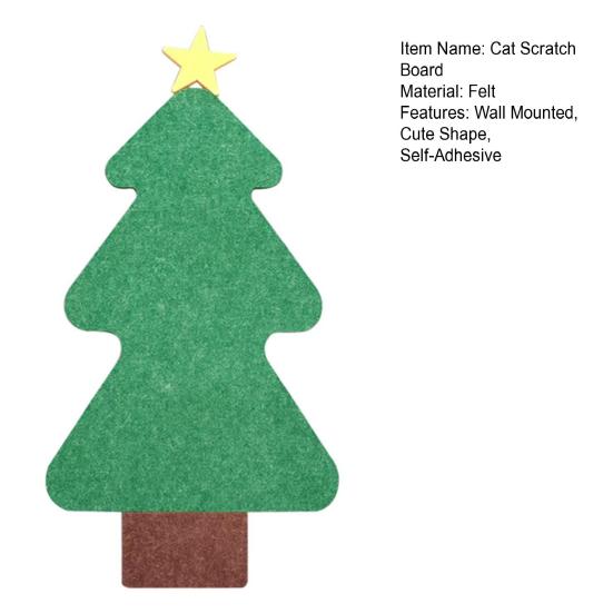 Настенная наклейка-когтеточка для кошек, самоклеящаяся, настенная, милая когтеточка, для кошек в помещении