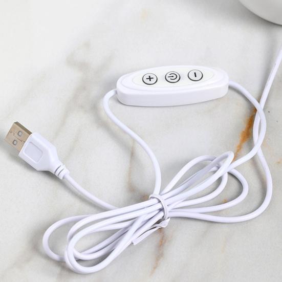 Роза Ночник Искусственный цветок Светодиодная прикроватная лампа Настольная лампа Искусственная роза с керамической вазой Романтичный