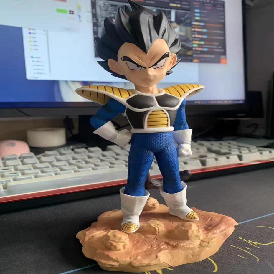 21 см Аниме Dragon Ball Детство Маленький Веджета Принц Фигурка Модель ПВХ Игрушка Кукла Декор для Рабочего Стола Подарок