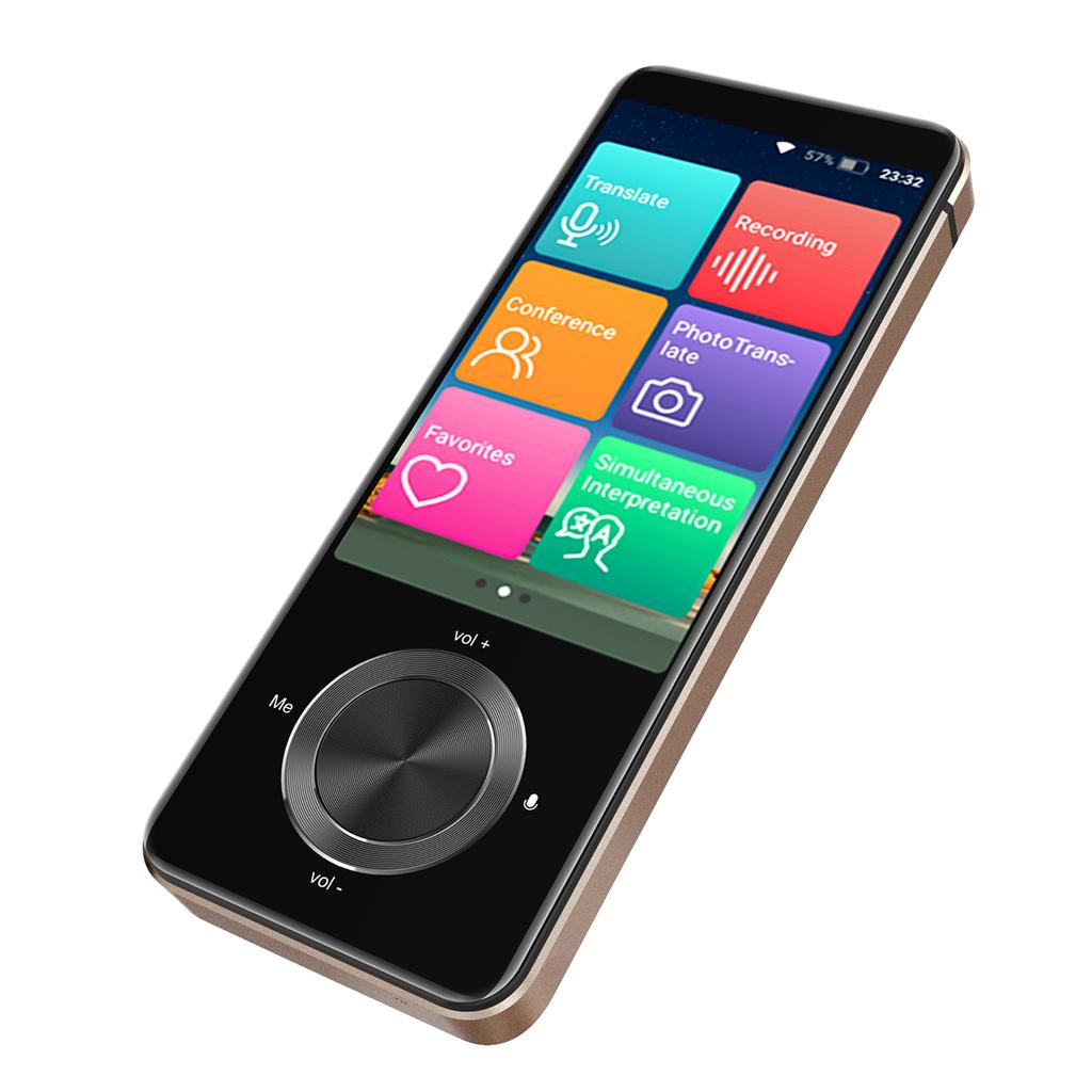 BISOFICE Language Translator Device Portable Voice Interpreter In 137 Languages Real-time 2-WAY