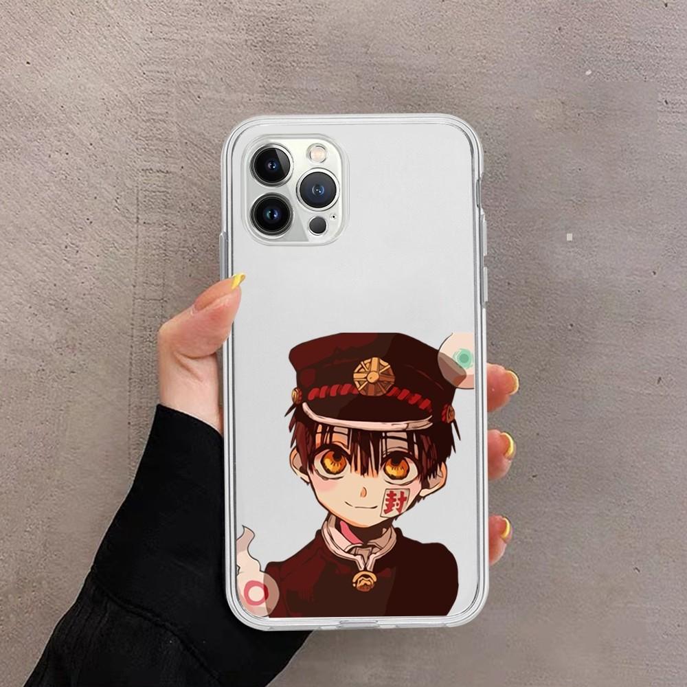 Чехол для телефона Hanako Kun Yashiro аниме Для iPhone 15 13 14 Pro Max XS XR 12 11 Pro 13 Mini 6 7 8 Plus Мягкий прозрачный задний чехол