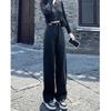 Straight Jeans Women's Autumn and Winter 2025 New Fashion High Waist Wide Leg Pants Small Slim Loose Pants