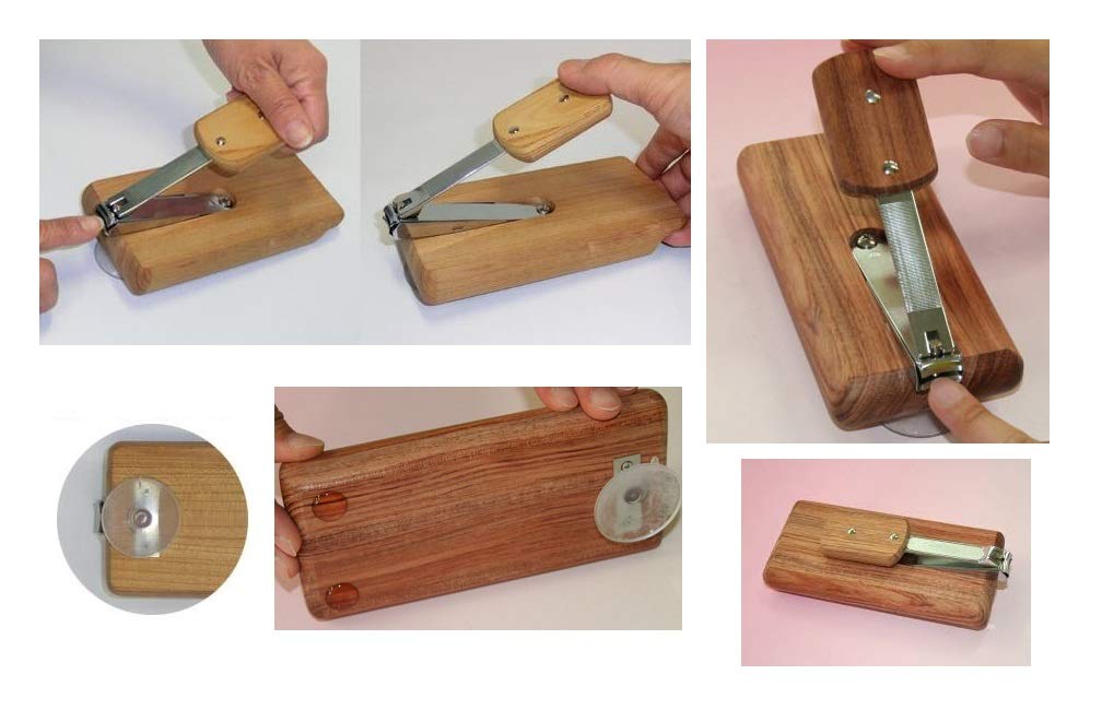 Книпсер для ногтей с удобной подставкой III UC-353