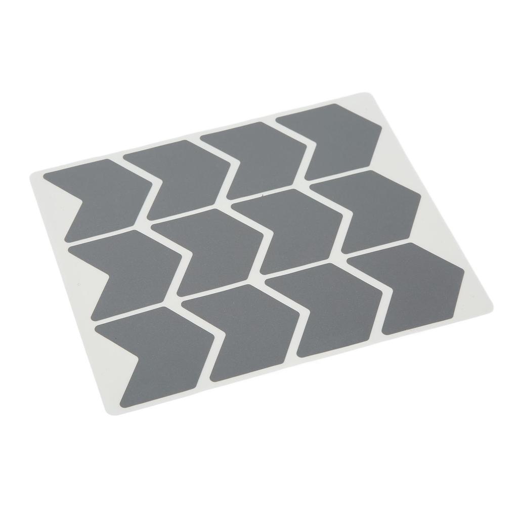 12Pcs Bike Reflective Stickers Waterproof Easy To Install Safety Cycling Wheel Sticker for Road