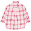 Uniqlo Рубашка в клетку свободного кроя с длинным рукавом, коллаборация Marni, женская, бежевая 451551-31