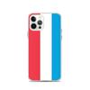 Coque iPhone - Drapeau Luxembourg - iPhone 12 Pro - Souple - Multicolore - Vertical