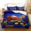 3D Printed Christmas Bedding Set Duvet Cover Bedroom Comforter Covers Single Twin King Size Quilt Cover Home Textile