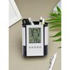 Perpetual Calendar Pen Holder Anti Slip Base Date Time Display Temperature Detection Desktop Storage Decorative Clock Pen Holder