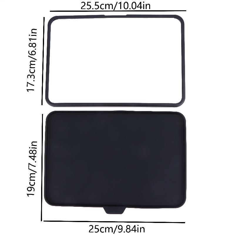 For Tm7 Screen Protector Frame Black Screen Protector Cover Mixer Anti-Collision Frame Anti-Slip Protector Cap Kitchen Tool Part