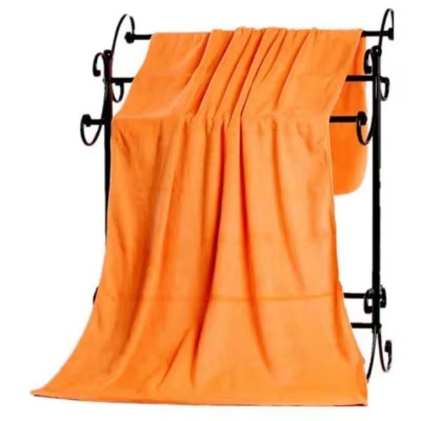 Большое толстое банное полотенце из микрофибры, впитывающее влагу и быстросохнущее, многофункциональное, для плавания, фитнеса, спорта, салона красоты