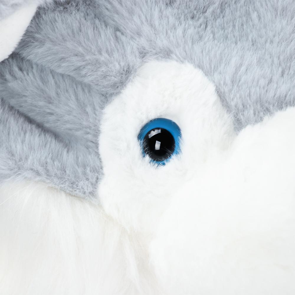 Милая двигающаяся прыгающая теплая шапка с ушками животных, забавная шапка, кролик, нажимной аэроподушка, плюшевая