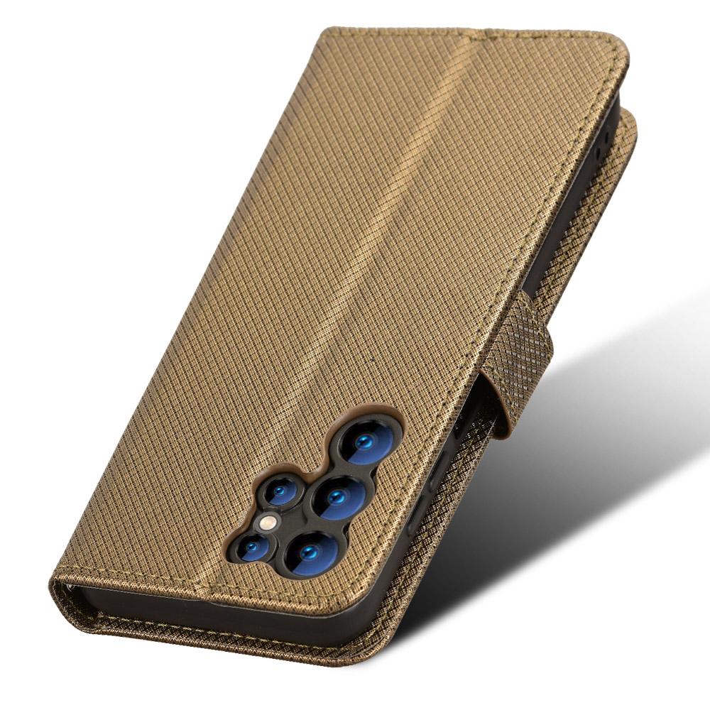 Для Oukitel C61 Pro/Oukitel C61 Кожаный чехол-кошелек с ремешком Текстура бриллианта Чехол для телефона