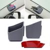 1Pair Universal Car Organizer Glasses Phone Holder Storage Organizer Black Phone Fashion Dashboard Tidy Auto Accessories