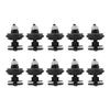 20 Kit Door Panel Card Trim Clips Interior Fastener Fixing Rivets 1257376 for Ford Focus 2 MK2 2004 - 2012 Kuga MK1 C394 C-Max