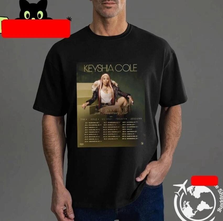 Keyshia Cole The Way It Is 20Th Anniversary Tour Dates 2025 T-Shirt Unisex T-Shirt