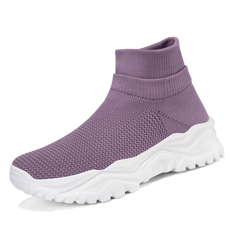Men's and women's large-sized casual sports shoes, high-top breathable ankle boots, loafers, tennis running boots