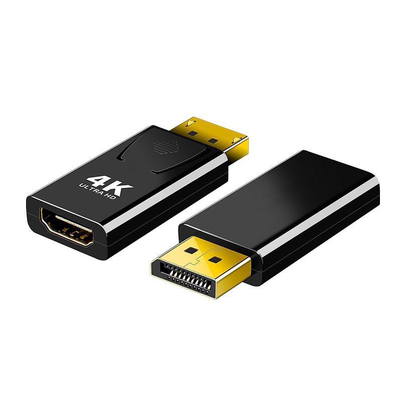 Large 4K DP To HDMI Adapter - HD Video Converter for Computer Monitors and Projectors