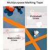 Outdoor Marking Tape Court Marker Visible Weather Resistant Multifunctional Tape For Basketball Stadium Marking Tape 1 Roll/2 Rolls 65.6ft