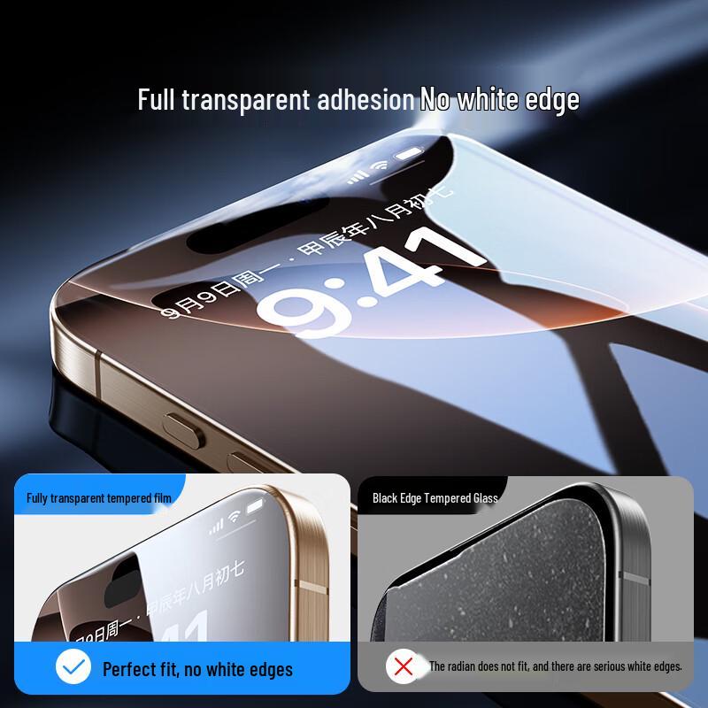 ESR iPhone 16 Pro Max Tempered Glass Screen Protector
