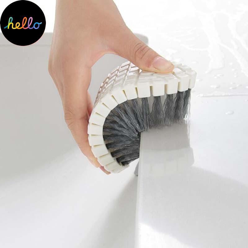 Kitchen Cleaning Tool Cleaning Brush Household Flexible Pool Brush Bathtub Tile Brush Glass Wall Cleaning Bathroom Sponge Brush