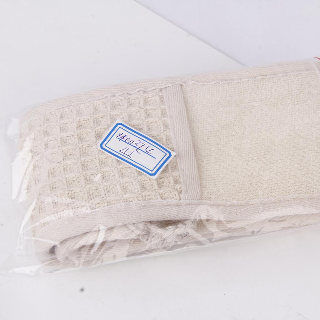 Bath Terry Cloth Back Strap Shower Sponge Scrubber