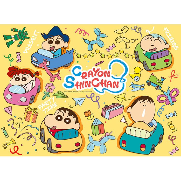 Пазл из 100 деталей - Crayon Shin-chan Kart Racing (большой кусок), популярная корейская головоломка