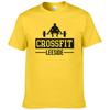 2026 Brand Crossfit Fitness T-Shirts Men's short sleeves Cotton Round Collar Tee shirts Men Bodybuilding Casual T shirts #193