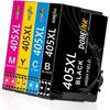 405XL 405 XL Ink Cartridge for Cartridge 405 XL 405XL Multipack for Workforce Pro WF-3825 WF-3820 WF-7835 WF-4820 WF-784[323]