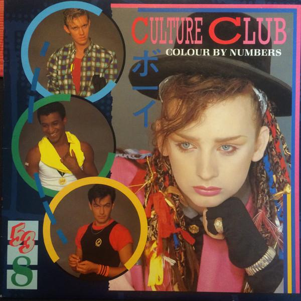 Виниловая пластинка CULTURE CLUB Colour By Numbers VL2271 Virgin 1983 Канада Танцевальная Электроника Б/у