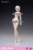 [TOYBARJAPAN] 112 Подвижная фигурка для 86TOYS T86-ST Жемчужно-белая кожа Манга Аниме стиль Женское тело с неокрашенной головой и набором кистей рук (T86-ST02-A