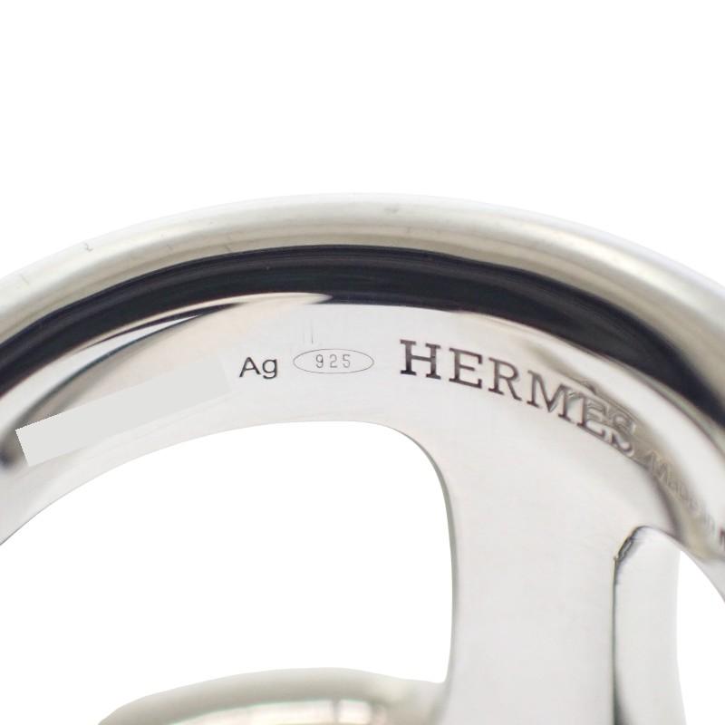 HERMES H102536B 00046 #6(Размер Японии)  кольцо Серебро925 Женское