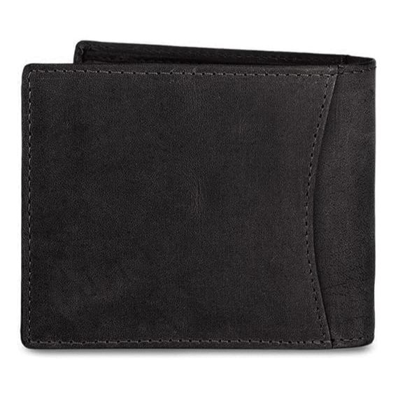 Кожаный кошелек с защитой RFID для мужчин