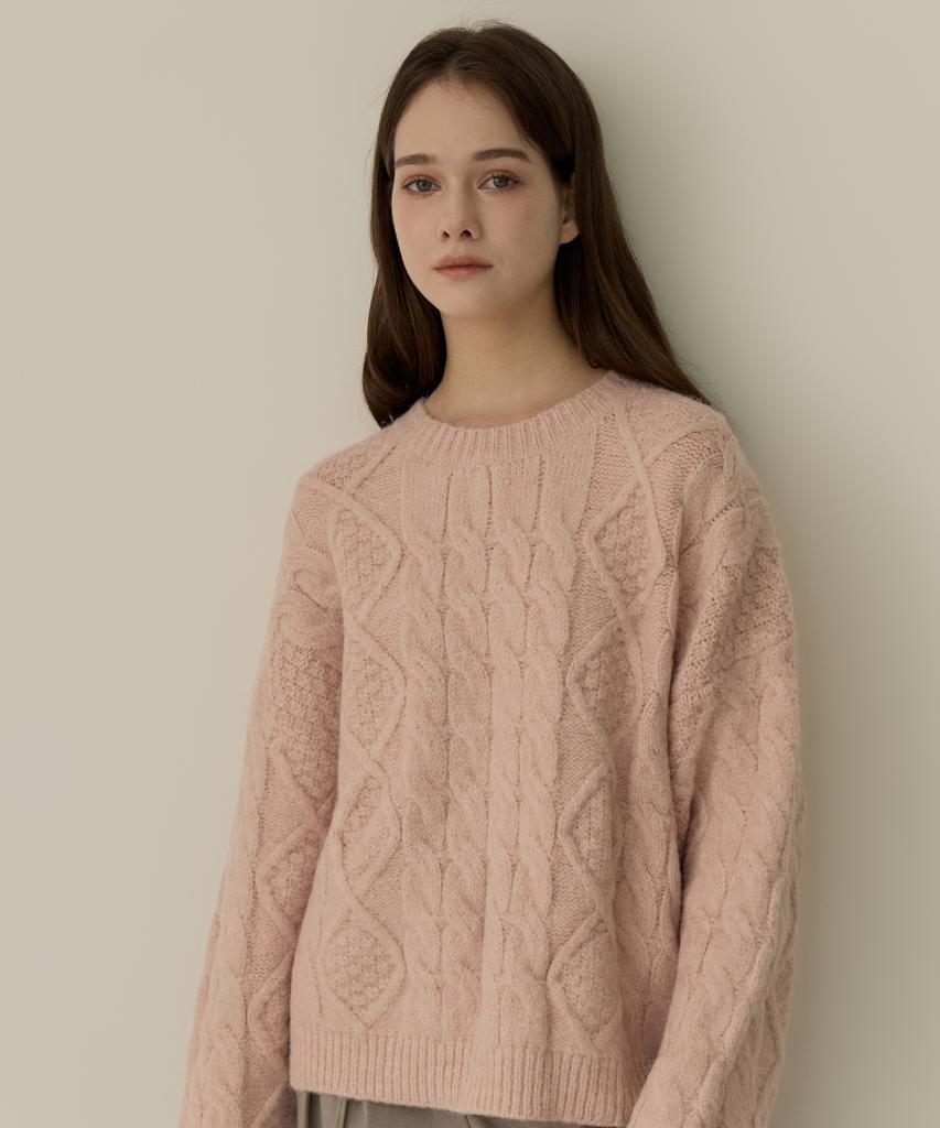 ELLIOTI Fisherman Crewneck Sweater_2Color