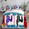 Игровой пододеяльник Gorilla Tag наволочка постельное белье комплект взрослый мальчик девочка украшение спальни дети односпальный двуспальный большой размер