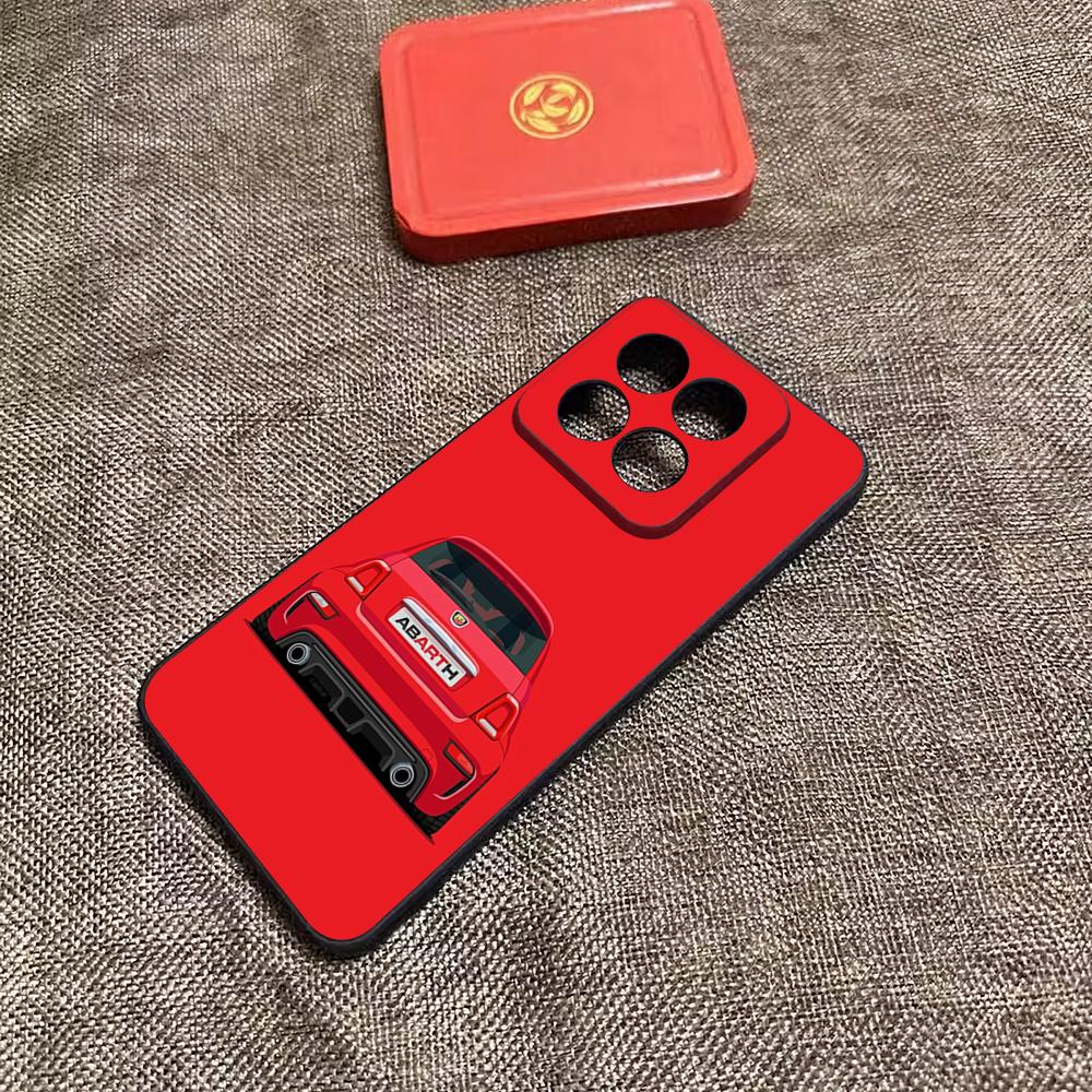 A-abarth Чехол для телефона автомобиля Силиконовый чехол для Xiaomi POCO X5 X5PRO 5G Мягкие чехлы Poco X5 Pro 5G