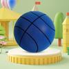 Silent Basketball Foam Dribbling Indoor Toy Noiseless Impact-Resistant Training Ball Quiet Bounce No Noise Basketball Activities Gift for Kids
