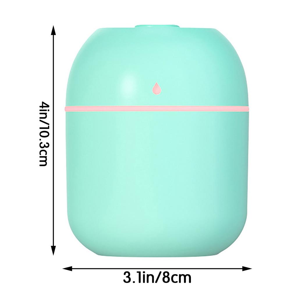 Портативный USB-увлажнитель для дома и спальни, бесшумный спрей, большой туман, мини-распылитель