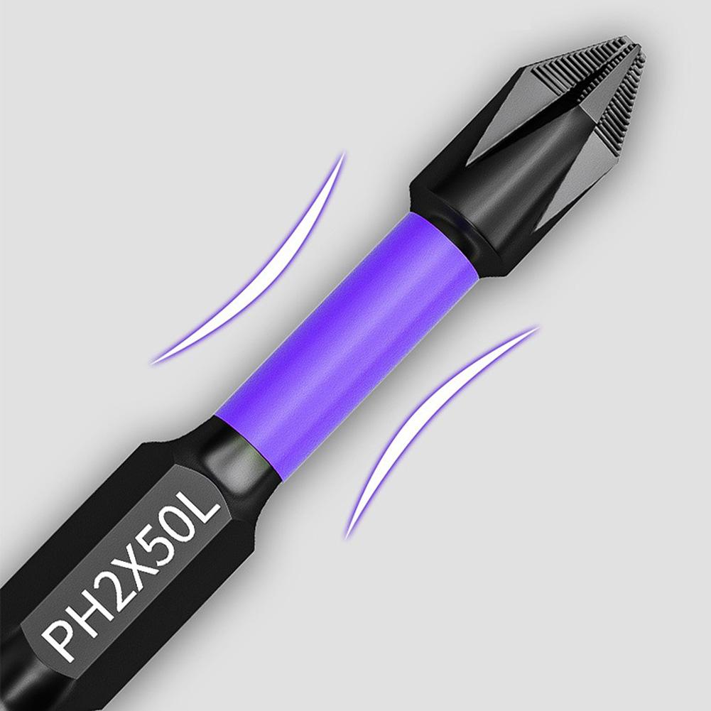 Набор крестовых отверток PH2 10/20 шт. Магнитная насадка для шуруповерта Ударная бита из легированной стали Нескользящая крестовая отвертка 25/50/65/70/90 м