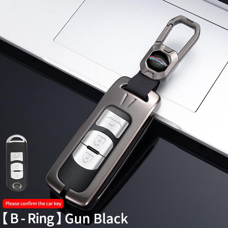 Mazda Key Cover for Models 3, Axela, CX4, Atenza, CX5, Ruiyi, CX30, and Next 6