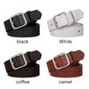 All-match Casual Vintage Square Buckle Waistband PU Leather Belt Pants Bands Ladies Dress Belts