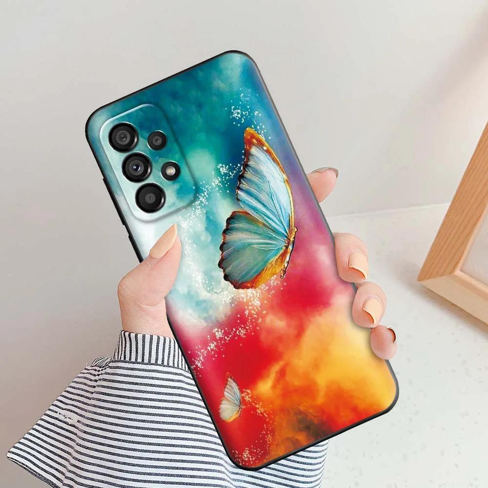 For Samsung A53 5G Case 6.5" Bumper Soft TPU Cover Case for Samsung Galaxy A53 5G Case 2022 Ultra Thin Silicone SM-A536B Shell