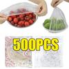 Disposable Food Cover Food Grade Fresh-keeping Food Grade Fruit Vegetable Storage Bag Elastic Plastic Bag Kitchen Accessories