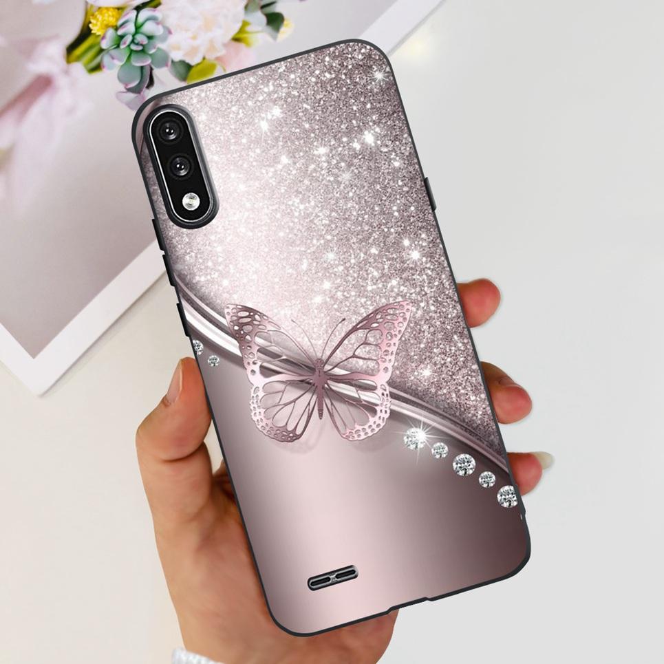 Для LG K22 LM-K200 K200E K200B Леопардовый принт Милый кот Чехол для телефона Мягкий силикон ТПУ Задняя крышка Для LG K22 K 22 2020 Fundas Etui