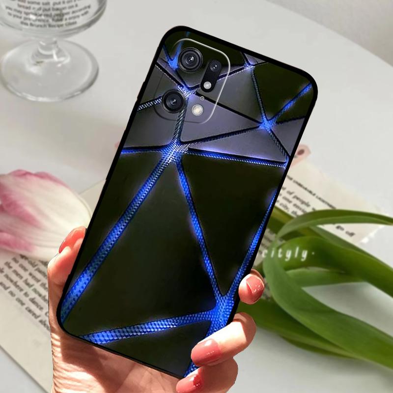 For Oppo Find X5 Pro Case FindX5 Lite New Cool Fashion Soft Silicone TPU Phone Cover For OPPO Find X5 5G Protector Bumper Coque